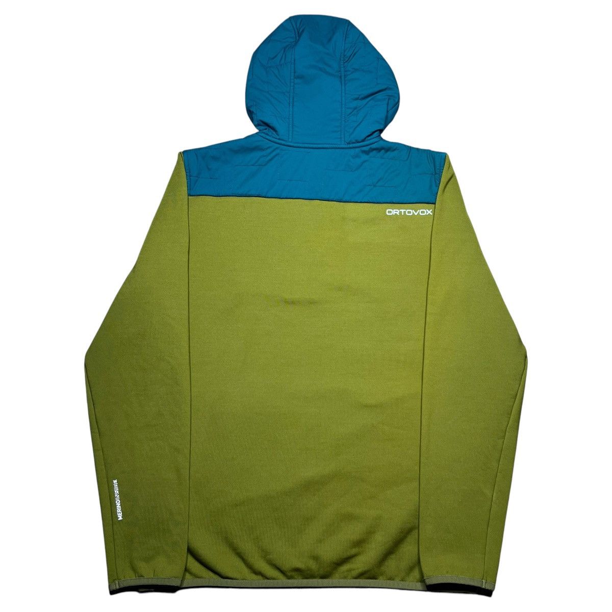 ORTOVOX Ortovox Men’s Green Moss Fleece Plus Anorak Hoodie Jacket Size US L / EU 52-54 / 3 - 4 Thumbnail
