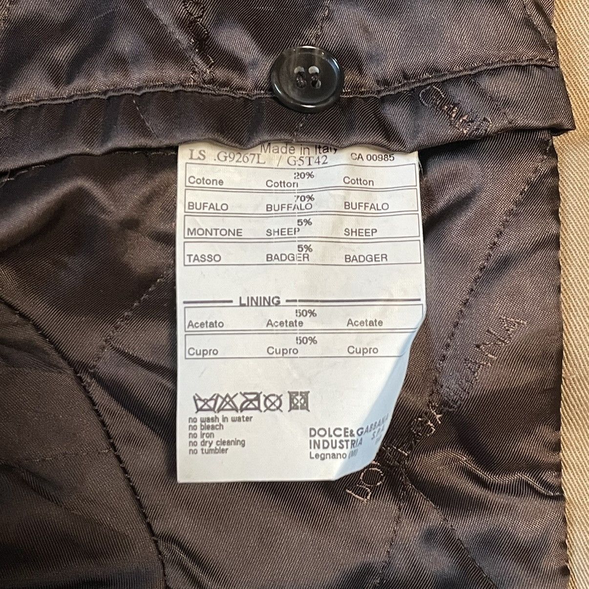 Dolce & Gabbana AW2003 D&G LAYERED FUR JACKET Size US M / EU 48-50 / 2 - 6 Thumbnail