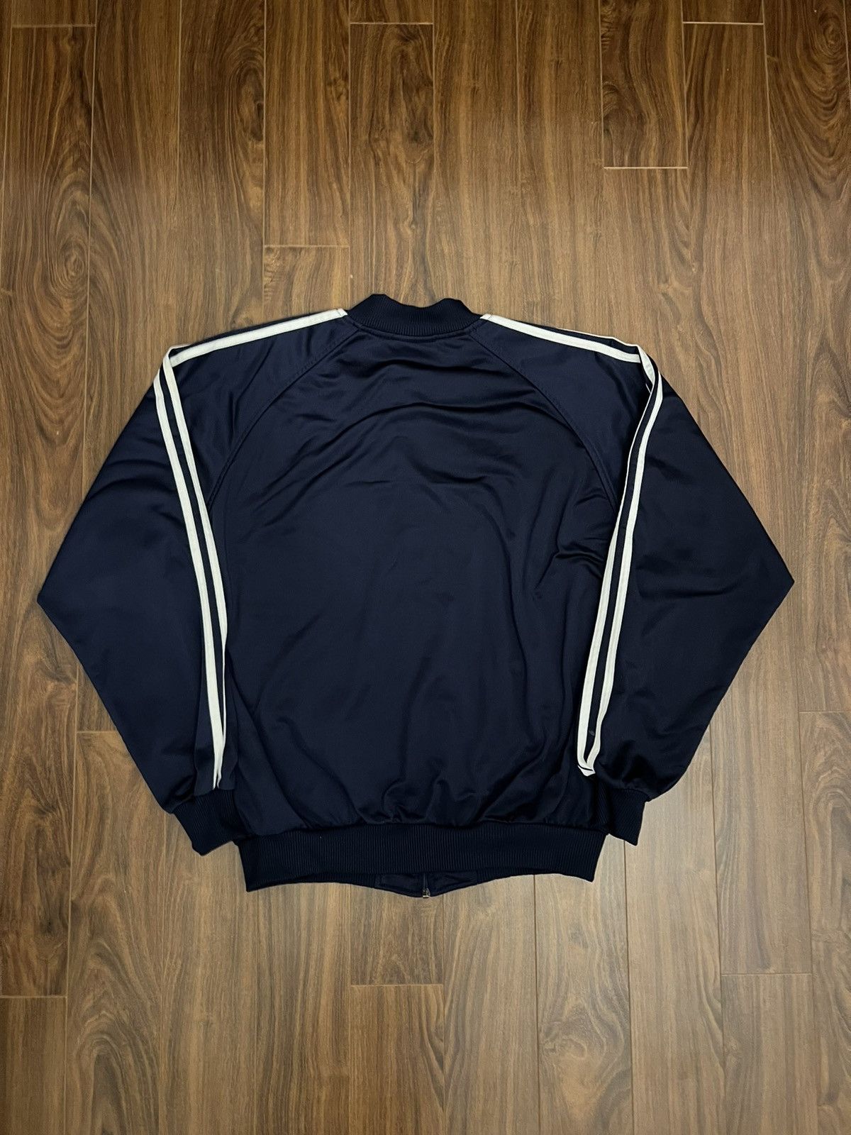 Adidas Vintage 90s Adidas 3-Stripes Track Jacket Size US M / EU 48-50 / 2 - 2 Thumbnail