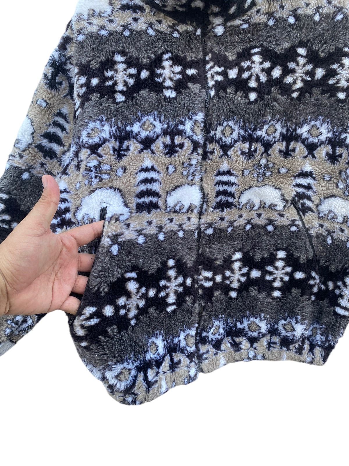Mountain Hardwear VINTAGE WINTER MOUNTAIN FLEECE FULL PRINT FLEECE JACKET Size US M / EU 48-50 / 2 - 9 Thumbnail