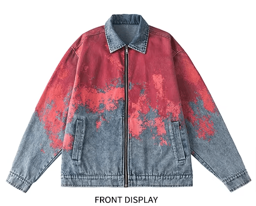 Japanese Brand × Vintage "Blood Suite-L" Denim Jean Jacket Size US L / EU 52-54 / 3 - 1 Thumbnail