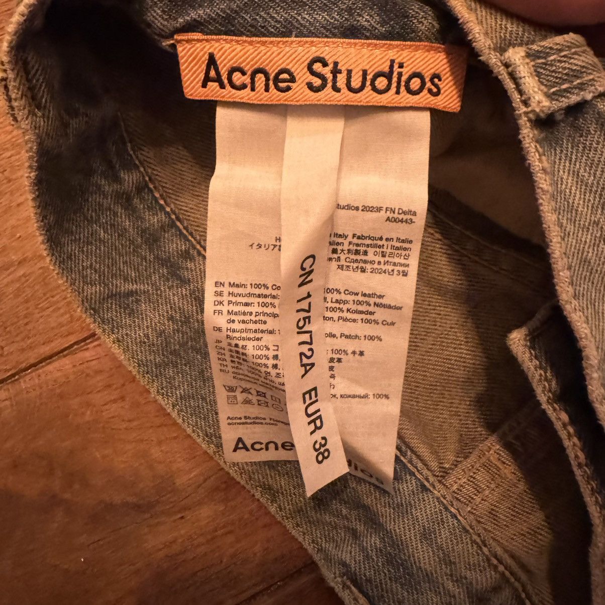 Acne Studios Acne Studios 2023F FN Delta Jeans Size US 32 / EU 48 - 7 Thumbnail