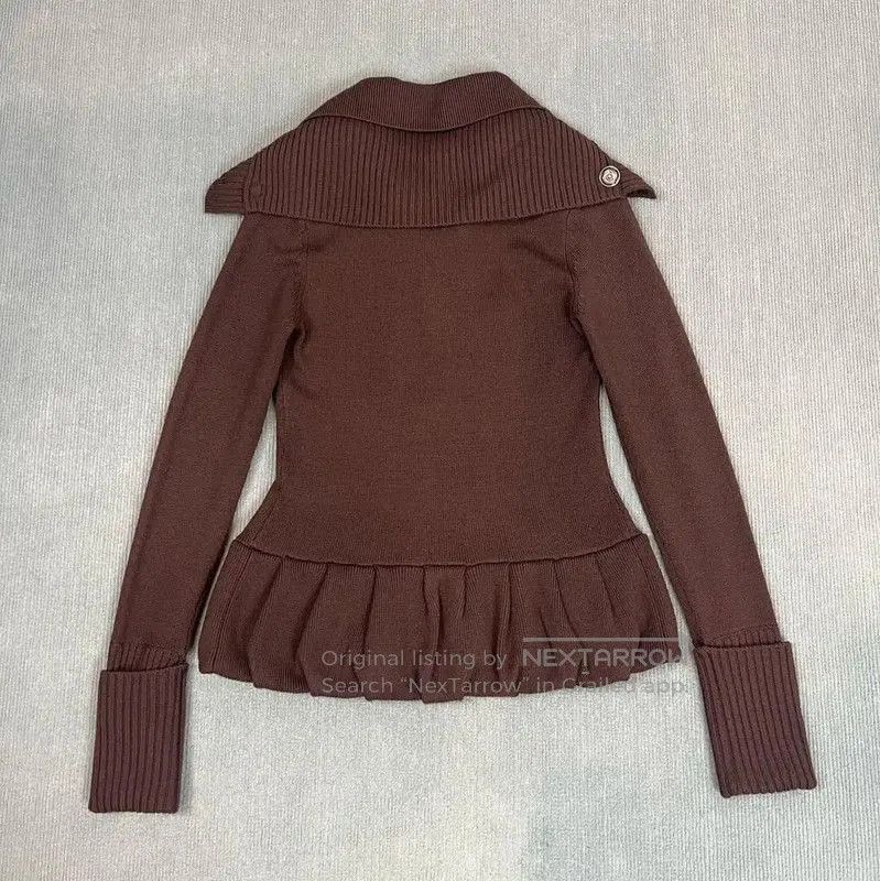 Burberry Burberry Brown Wool Sweater for Women. Size S / US 4 / IT 40 - 2 Thumbnail