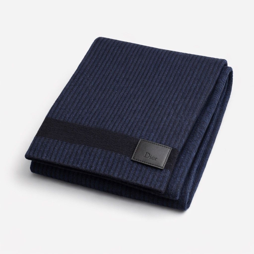 ストール dior homme by hedi slimane trustyoursource | Dior Homme AW02 “Reflexion” Wool Marbled Scarf
