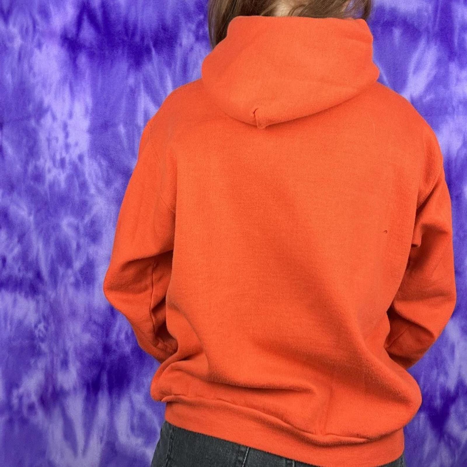 Russell Athletic VTG Russel Athletic Clemson tigers Orange university hoodie Size US L / EU 52-54 / 3 - 3 Thumbnail