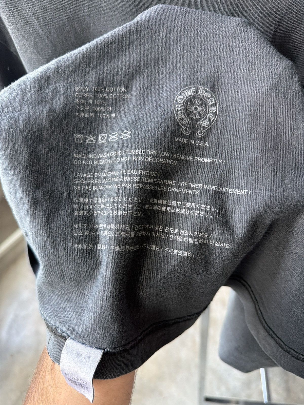 Chrome Hearts Chrome Hearts Soap + Water Long sleeve tee Size US M / EU 48-50 / 2 - 5 Thumbnail