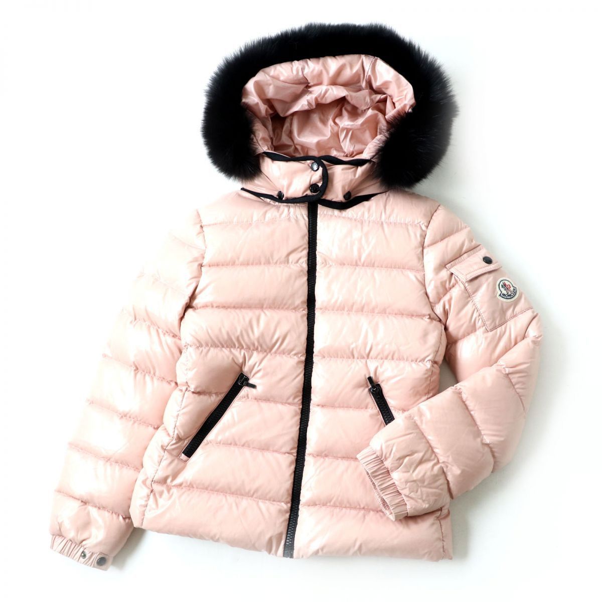 Moncler Moncler BADY FUR Down Jacket Natural Material Outerwear