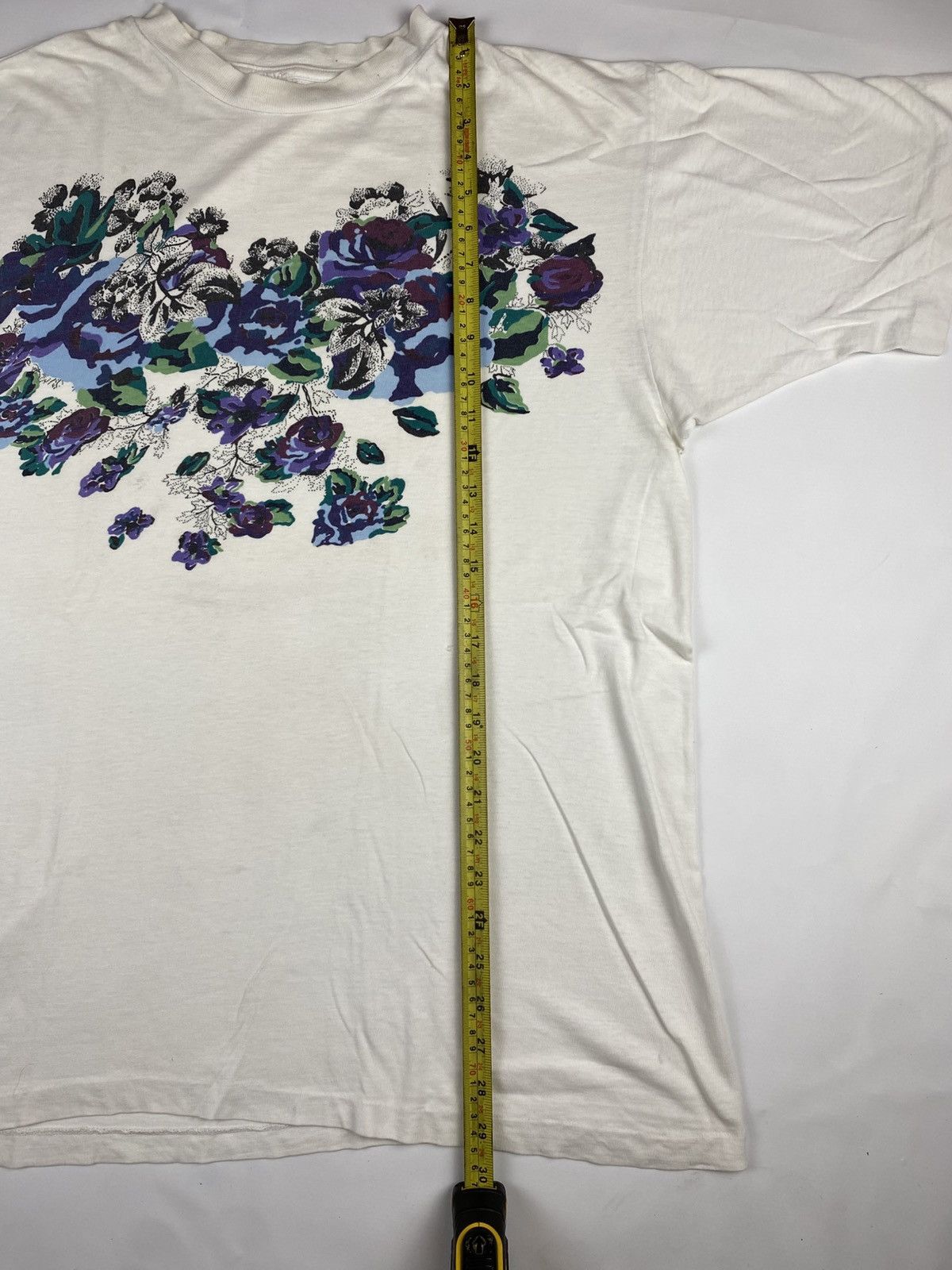 Vintage Vintage Flower Art Tshirt Size US XL / EU 56 / 4 - 5 Thumbnail