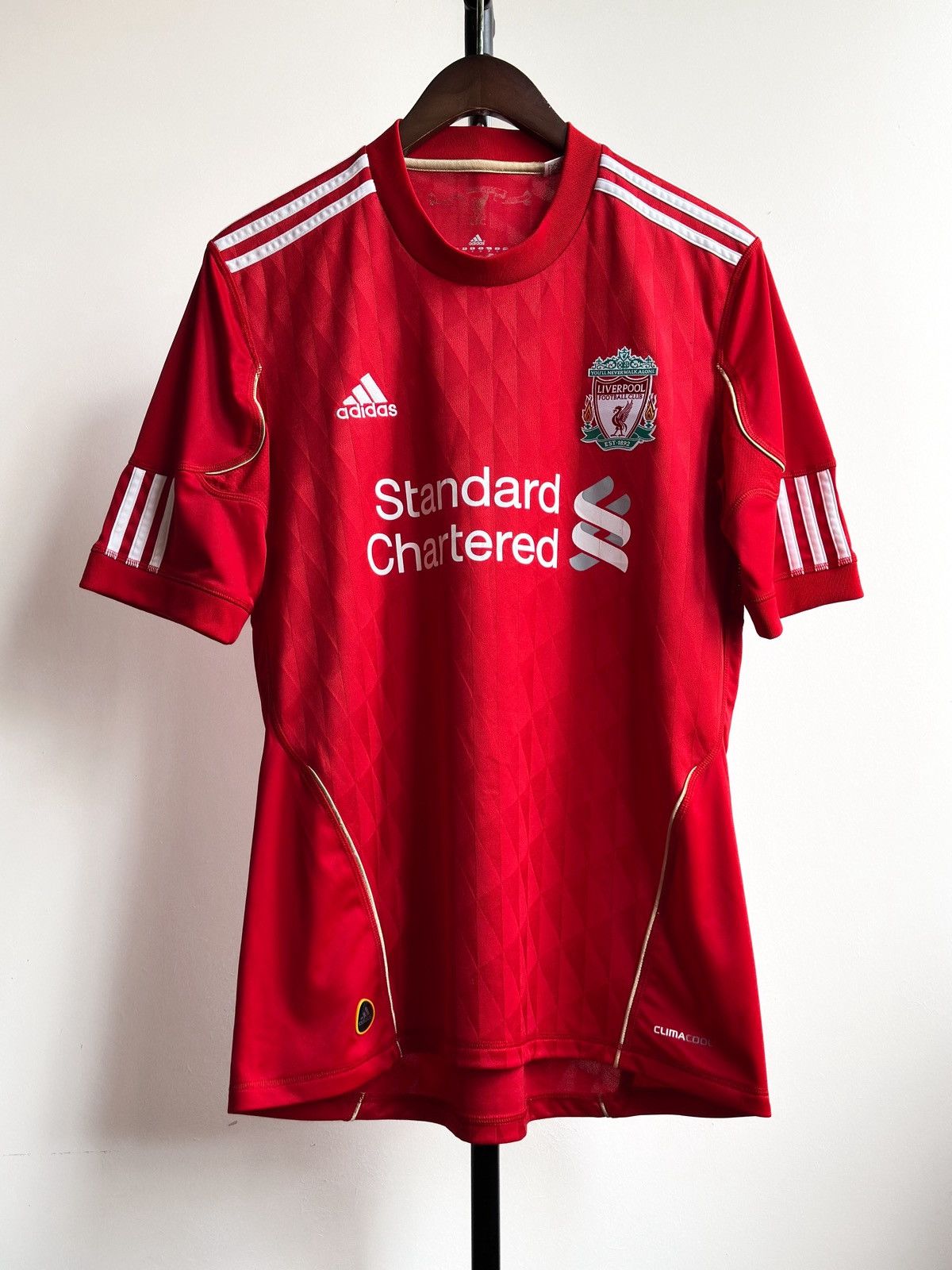 Adidas Vintage Adidas FC Liverpool 2010/12 Soccer Jersey Blokecore Size US M / EU 48-50 / 2 - 1 Thumbnail