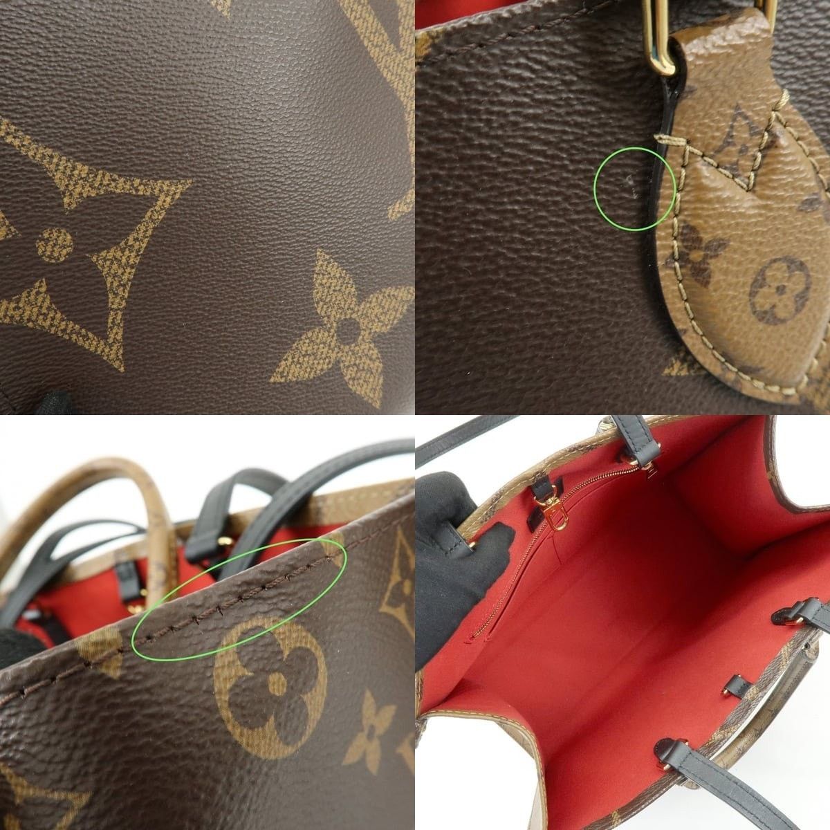 Louis Vuitton Louis Vuitton Monogram Giant Reverse On the Go MM Tote Size ONE SIZE - 6 Thumbnail