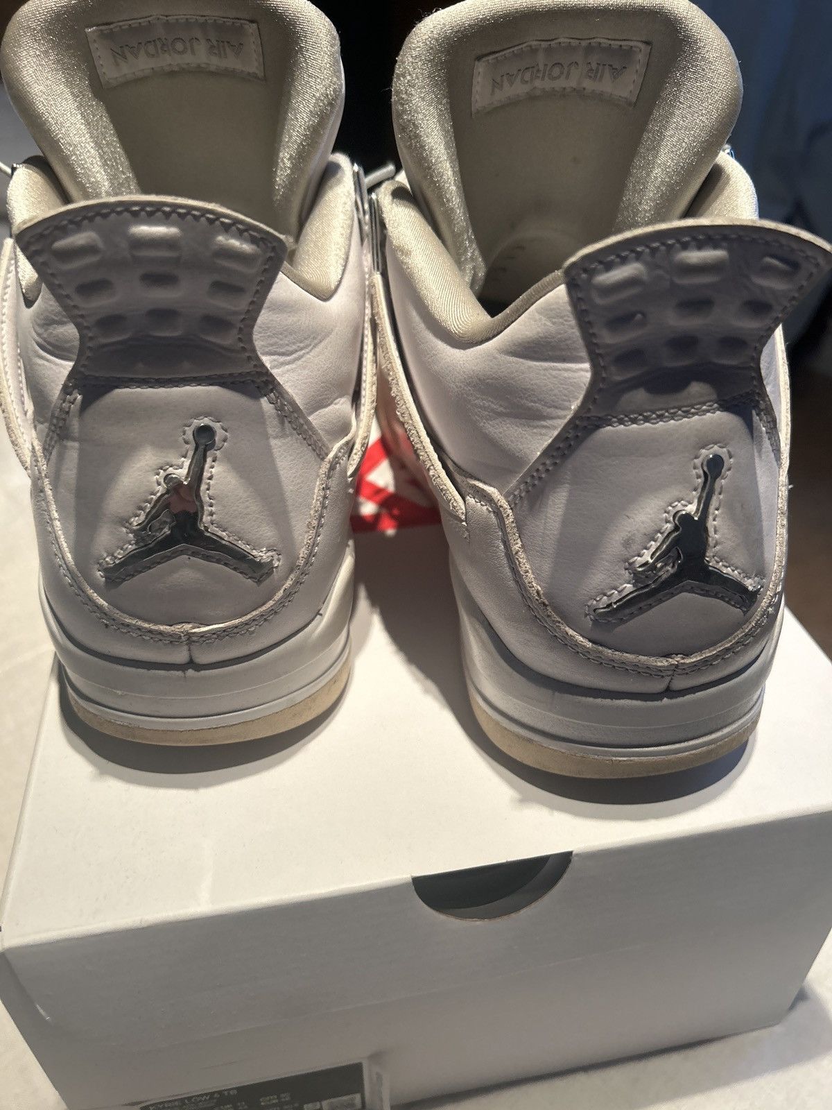 Jordan Brand × Vintage 2017 USED Air Jordan 4 Pure Money Size US 11 / EU 44 - 2 Thumbnail