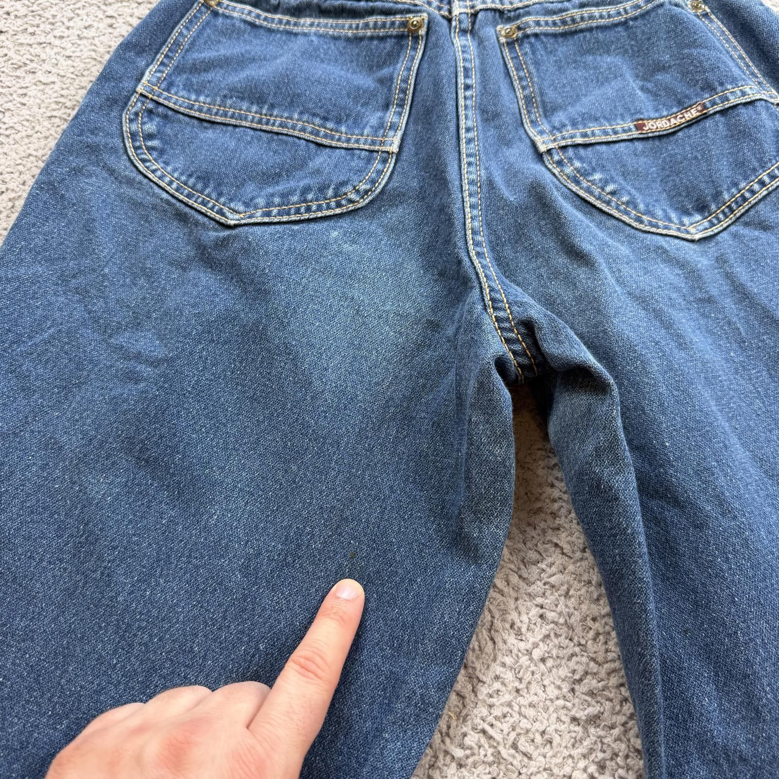 Jordache Vintage 90s Jordache High Waisted Mom Jeans Hong Kong 27 Size 27" / US 4 / IT 40 - 8 Thumbnail