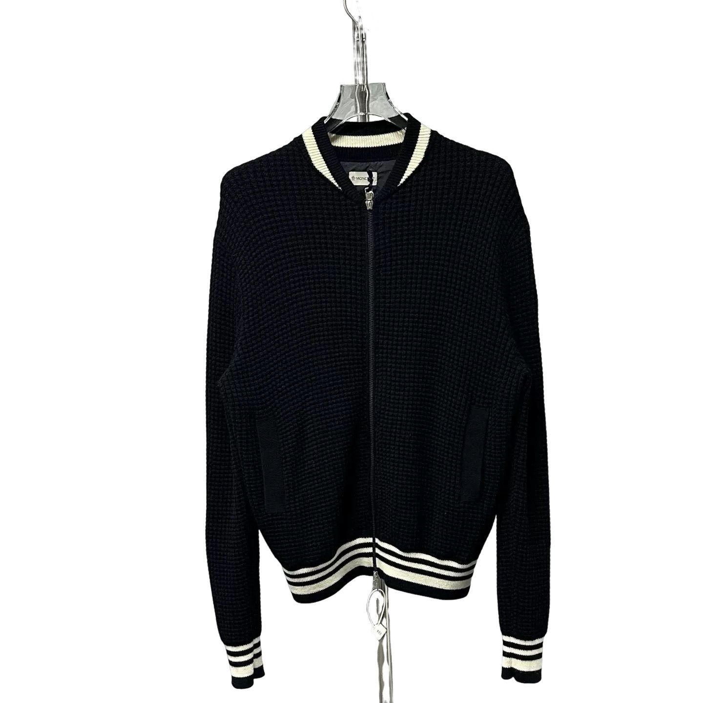 Moncler Moncler Hybrid Knit Down Cardigan Jacket Size L Size US L / EU 52-54 / 3 - 1 Thumbnail
