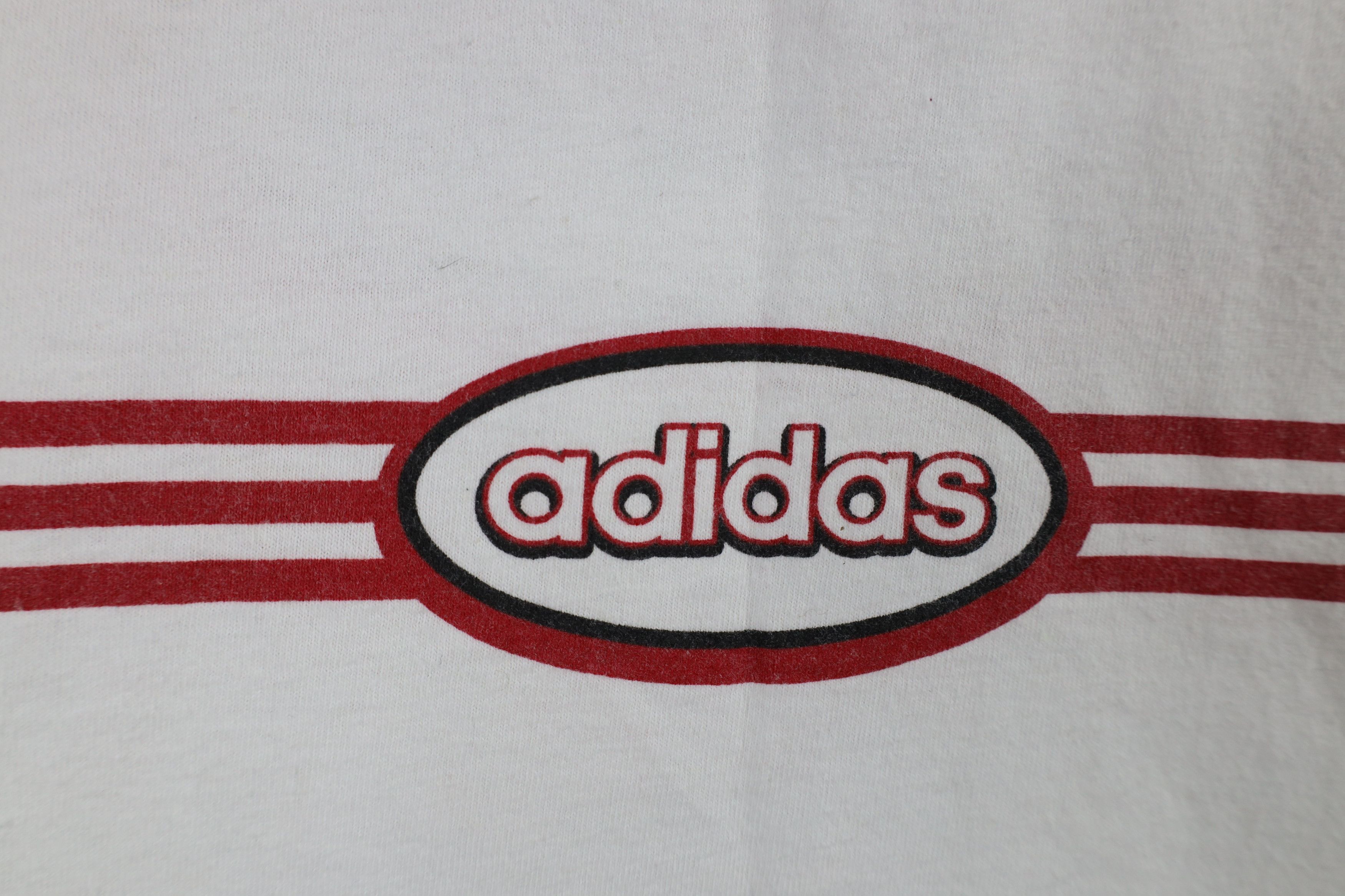 Adidas × Vintage Vintage Y2K 2004 Adidas Sleeveless Muscle T-Shirt Cotton Size US XL / EU 56 / 4 - 5 Thumbnail