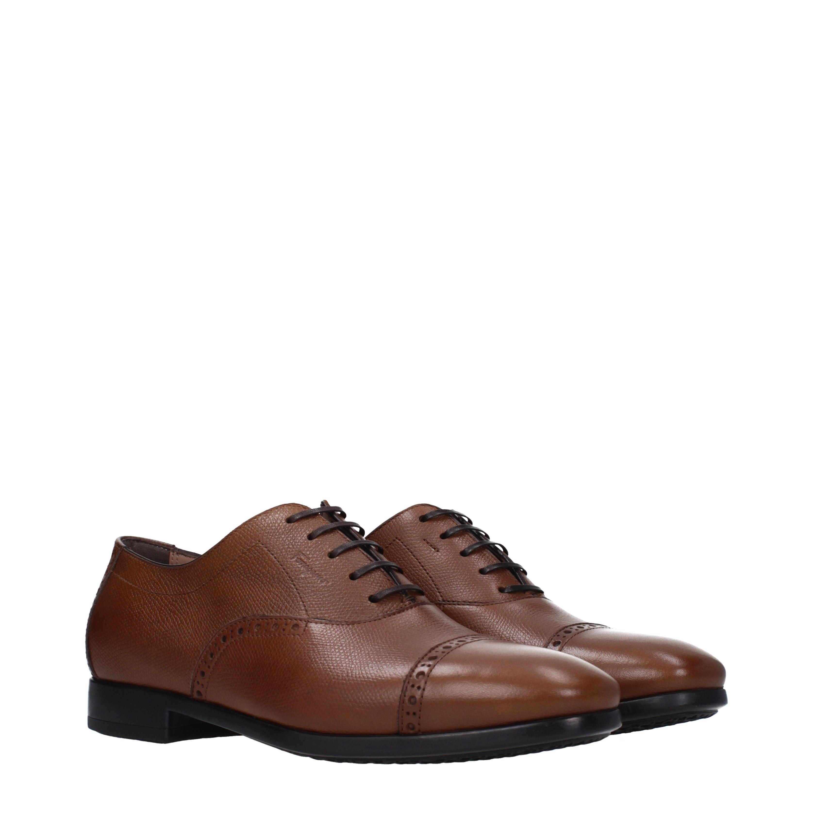 Salvatore Ferragamo Men's Lace ups in Leather Size US 8 / EU 41 - 1 Thumbnail