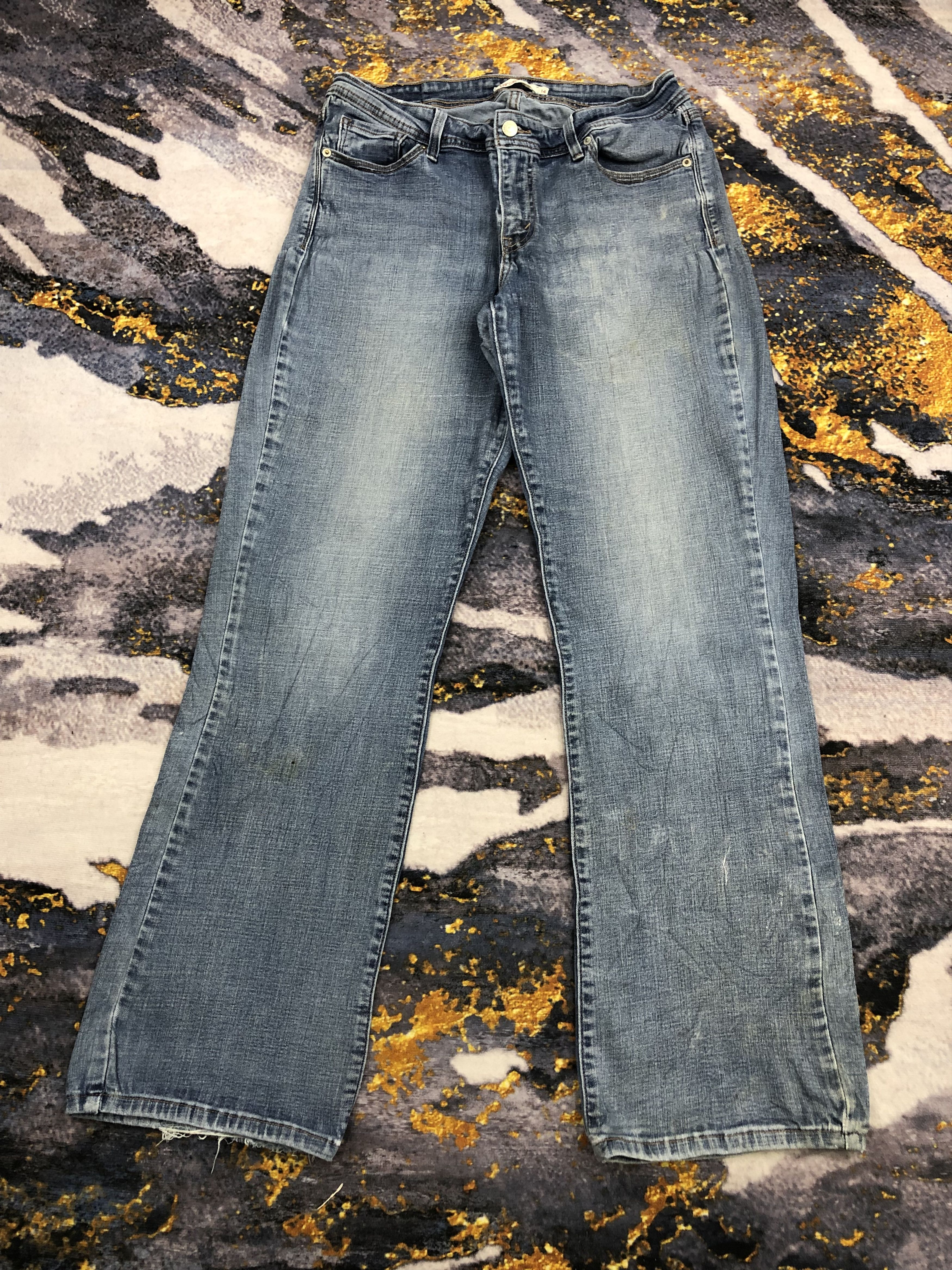 Levi's Vintage Levis 529 Curvy Bootcut Jeans DPP0197 Size US 32 / EU 48 - 1 Thumbnail