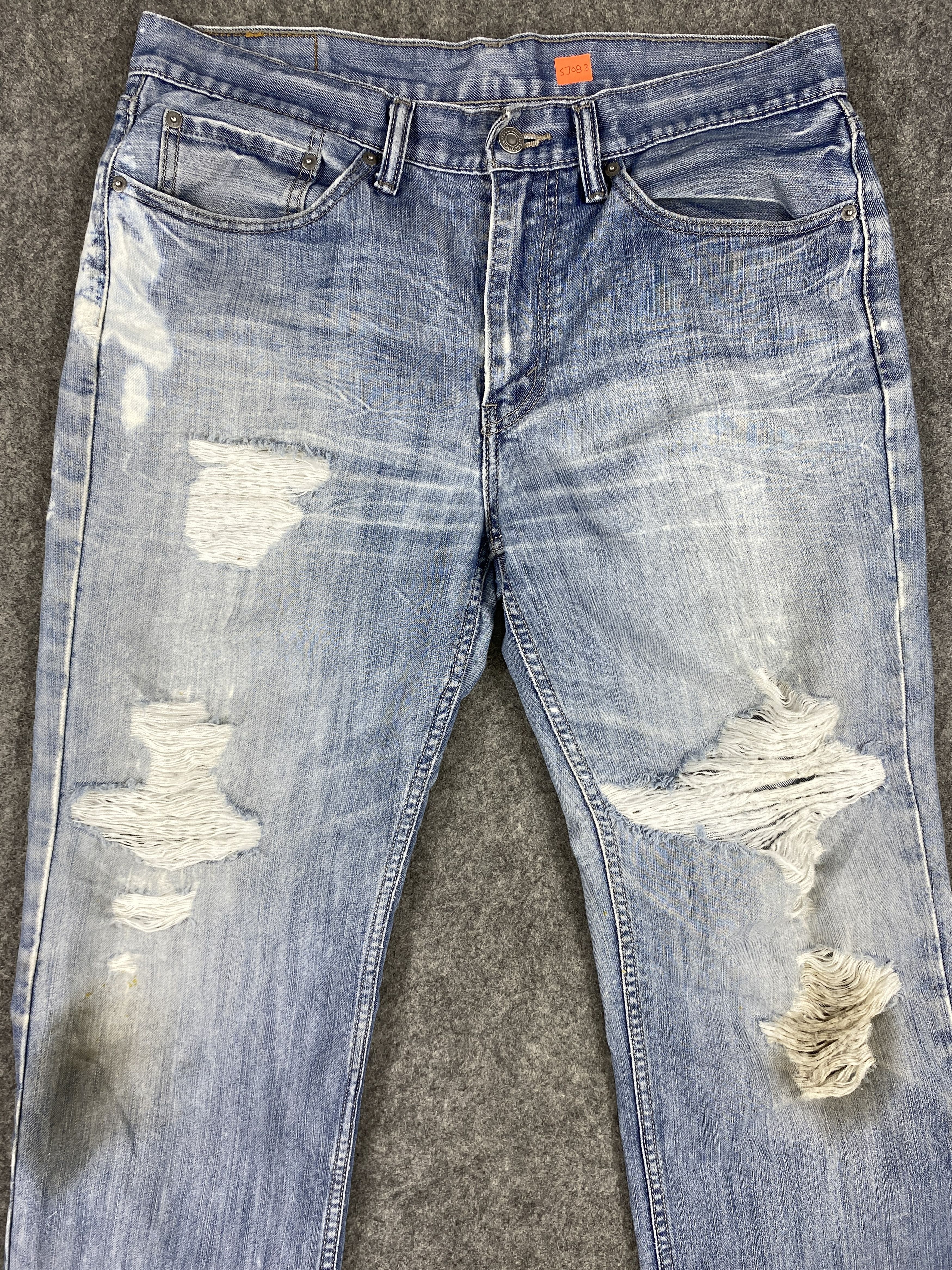 Levi's Light Wash Vintage Levi's Jeans 35x33 Denim -SJ083 Size US 35 - 3 Thumbnail