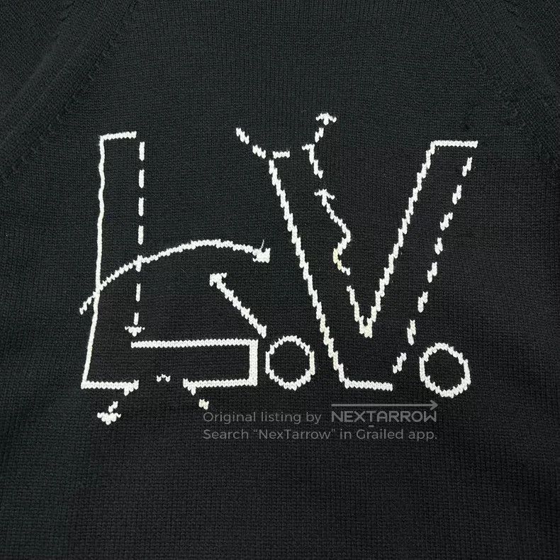 Louis Vuitton Louis Vuitton size 4l NBA Wool Knit Cardigan shirt Size US M / EU 48-50 / 2 - 6 Thumbnail
