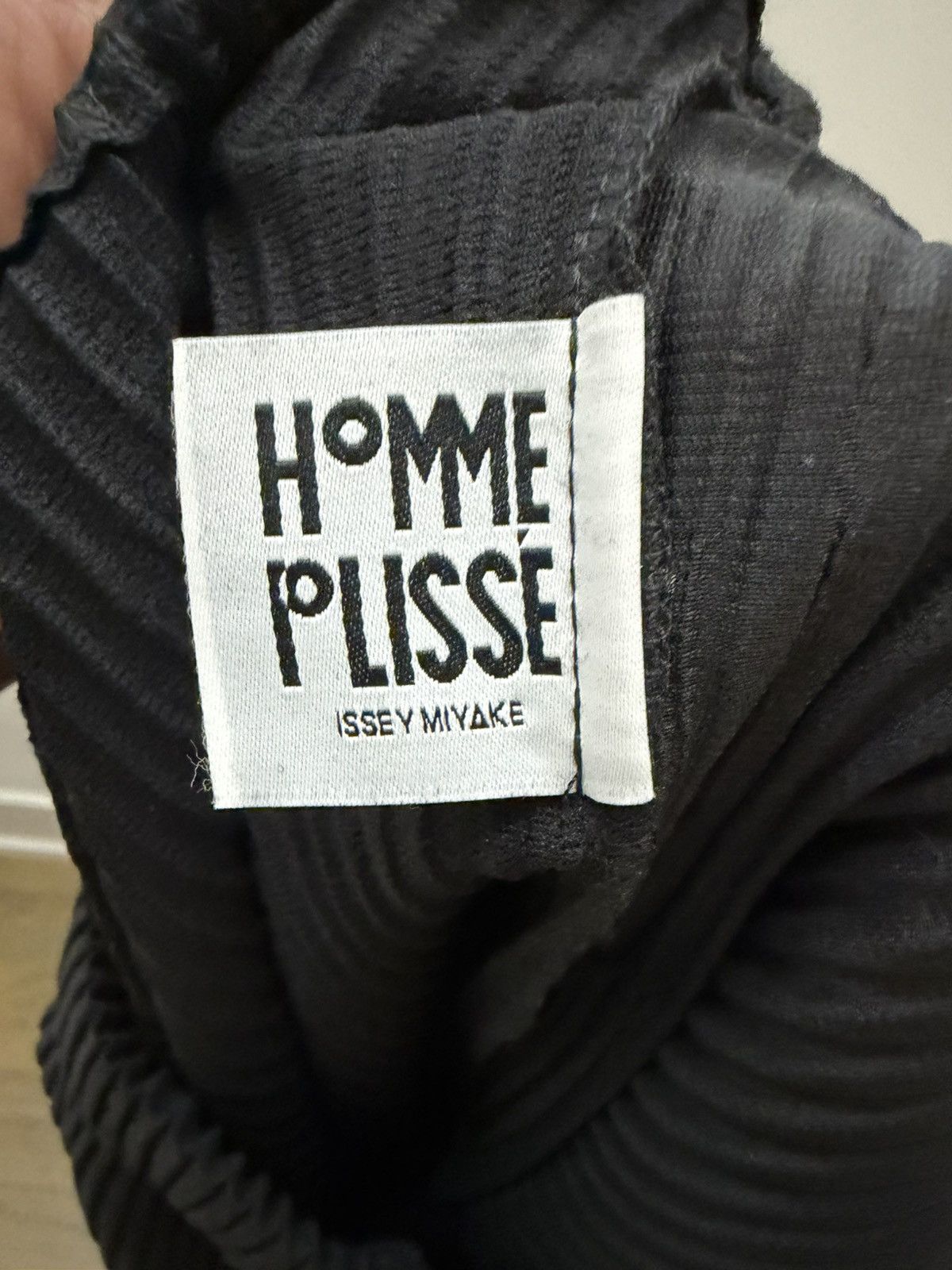 Issey Miyake Issey Miyake Black Pleated Pants Size US 30 / EU 46 - 4 Thumbnail