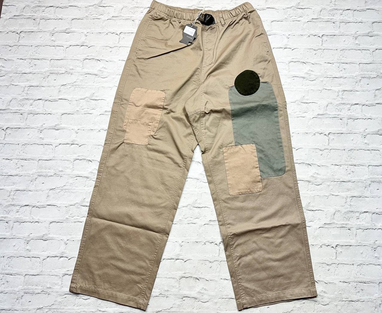 Brain Dead Brain Dead Twill Patchwork Climber Pant New Rare Medium Mens Size US 32 / EU 48 - 1 Thumbnail