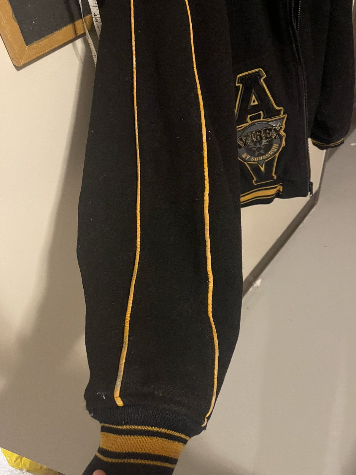 Avirex Vintage 1990s reversible Avirex squadron Wool Varsity Jacket Size US XL / EU 56 / 4 - 6 Thumbnail
