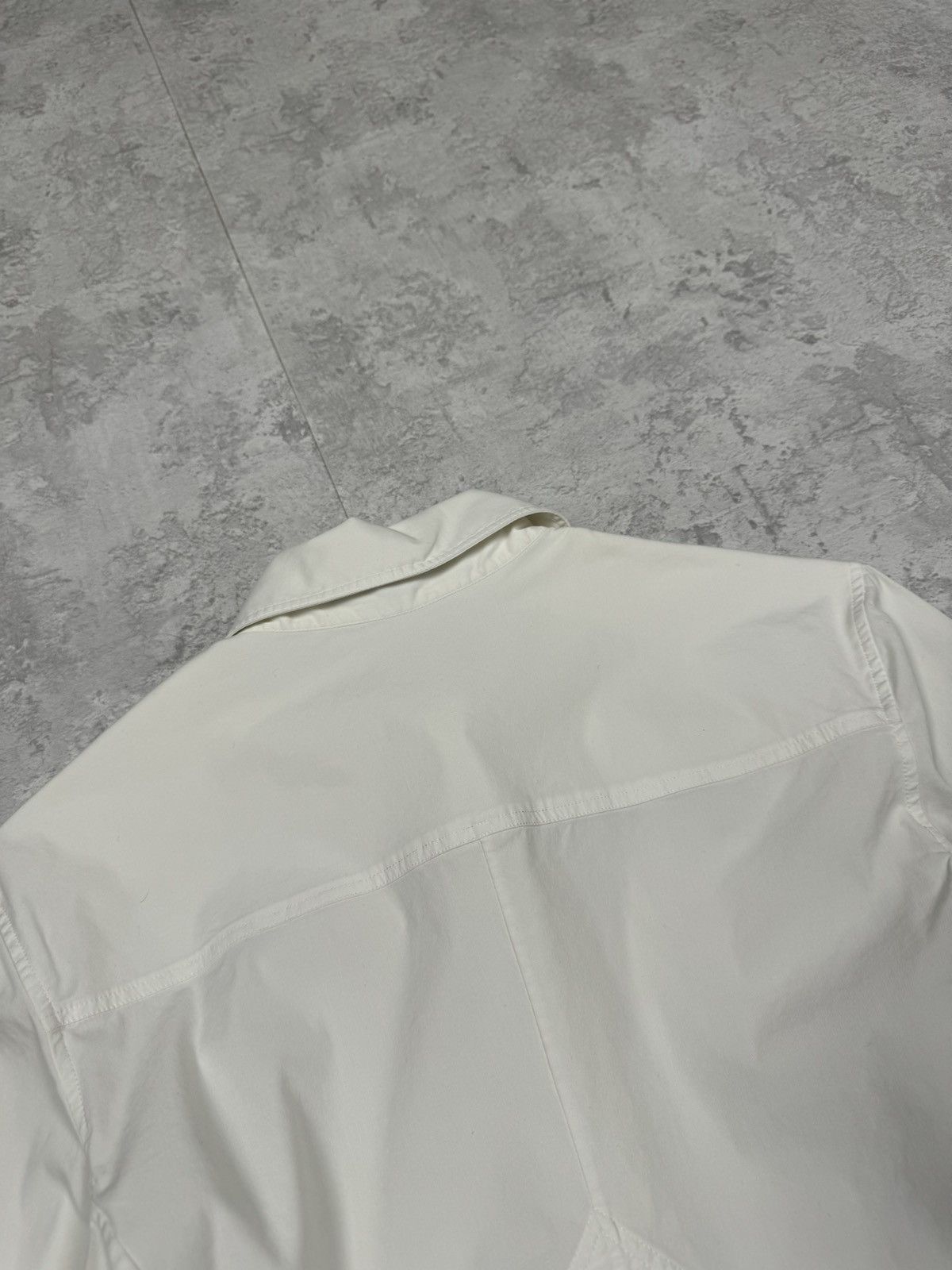 Gucci Rare Gucci Lace-Up White Shirt Size 40 Size S / US 4 / IT 40 - 14 Thumbnail