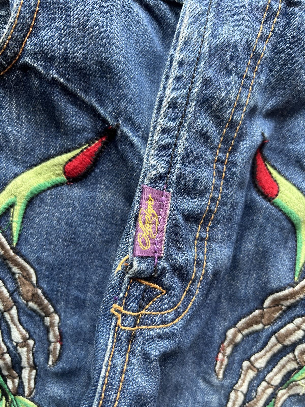 Christian Audigier Very rare Cristian Audigier jeans Size US 31 - 10 Thumbnail