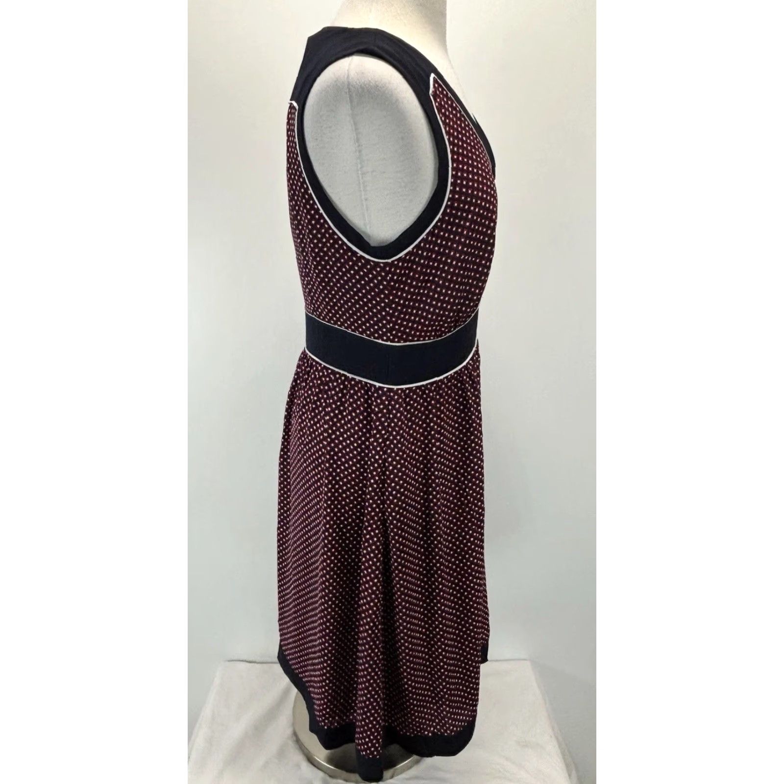 Coldwater Creek Coldwata r Creek Fit N Flare Dress Sz 10 Women’s Sleeveless Knee Length Flowy Size L / US 10 / IT 46 - 4 Thumbnail