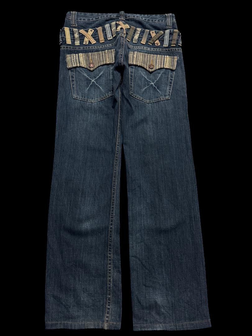 Other Double Waist Sick Dominate 🇯🇵 Rusty Mudwash Distressed Jean Size US 29 - 1 Thumbnail