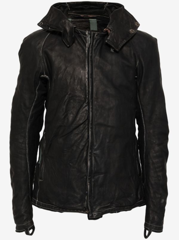 Boris Bidjan Saberi Boris Bidjan Saberi J2-F235 hooded horse skin jacket Size US S / EU 44-46 / 1 - 5 Thumbnail