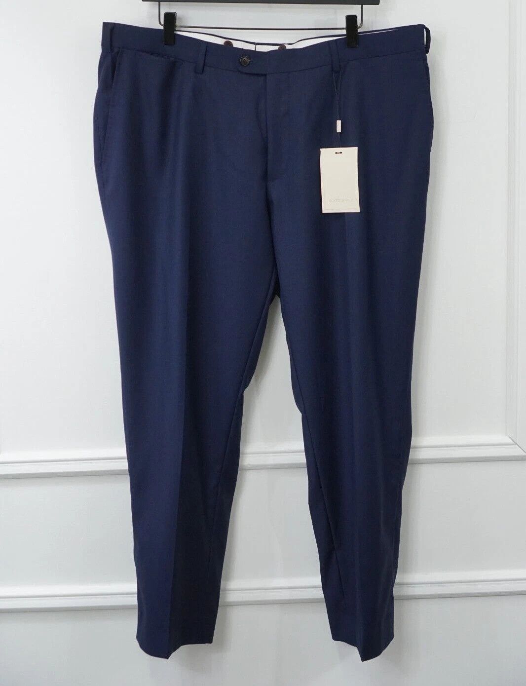 Suitsupply Men Suitsupply Suit Navy La Spalla Wool Vitale Barberis US48 Size 48R - 7 Thumbnail