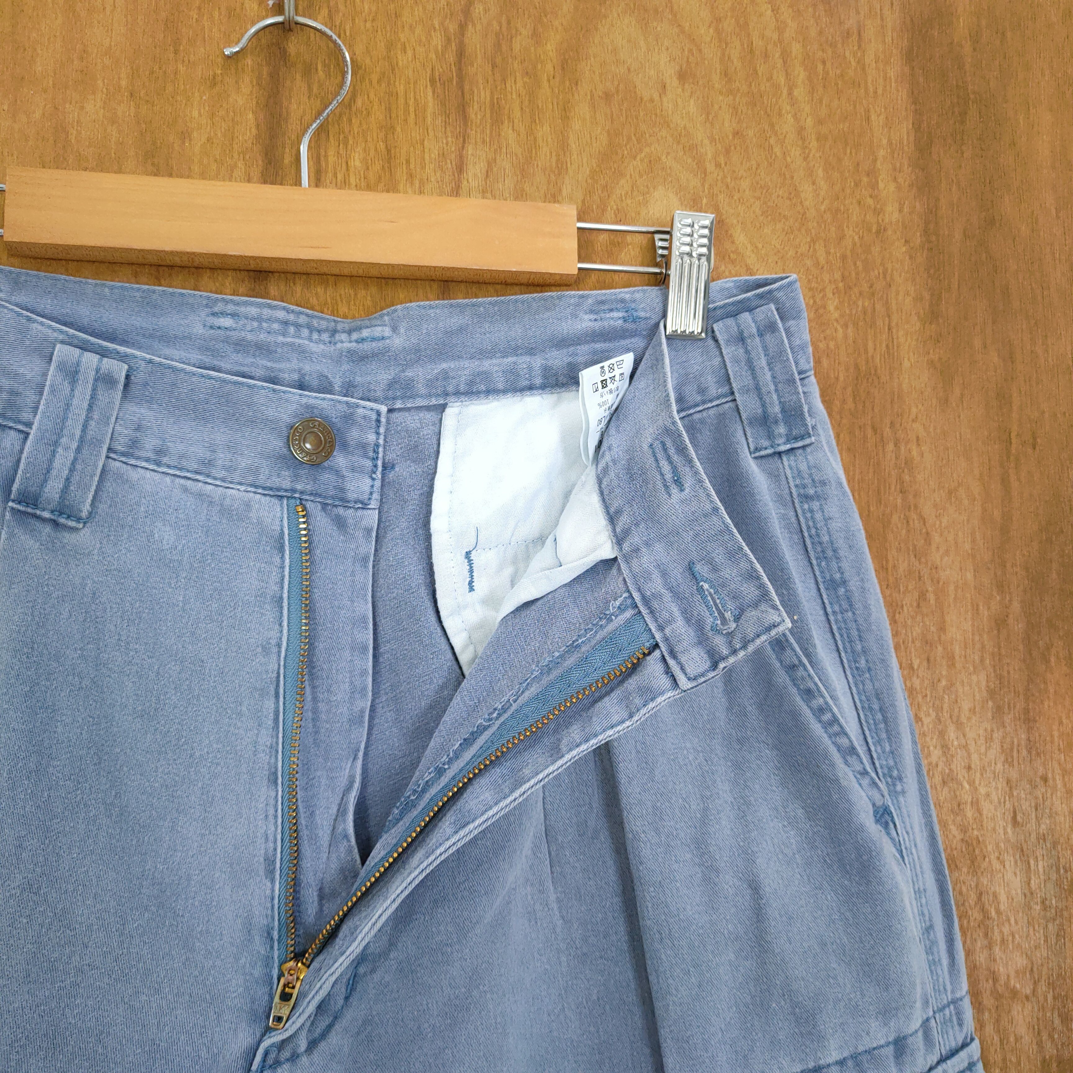 Japanese Brand × Vintage VINTAGE JAPANESE BRAND FADED WORKWEAR CARGO PANTS Size US 30 / EU 46 - 11 Thumbnail