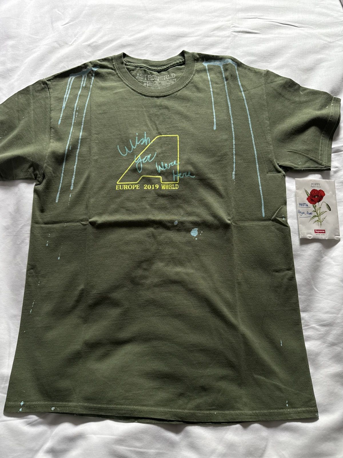 Travis Scott Travis Scott Astroworld Eu Tour 2019 “Wish You Were Here” Size US M / EU 48-50 / 2 - 1 Thumbnail