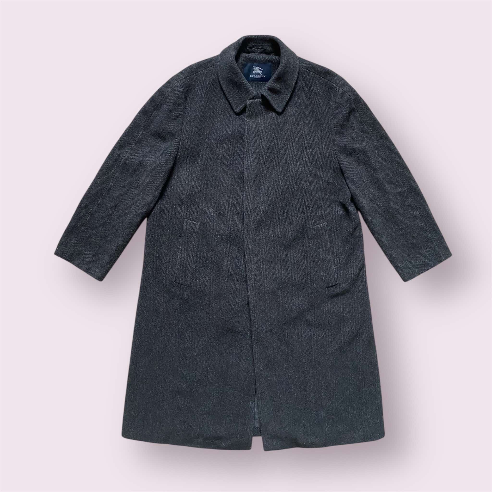 Burberry Vintage Burberry London Camden Wool Long Trench Coat Size US L / EU 52-54 / 3 - 1 Thumbnail