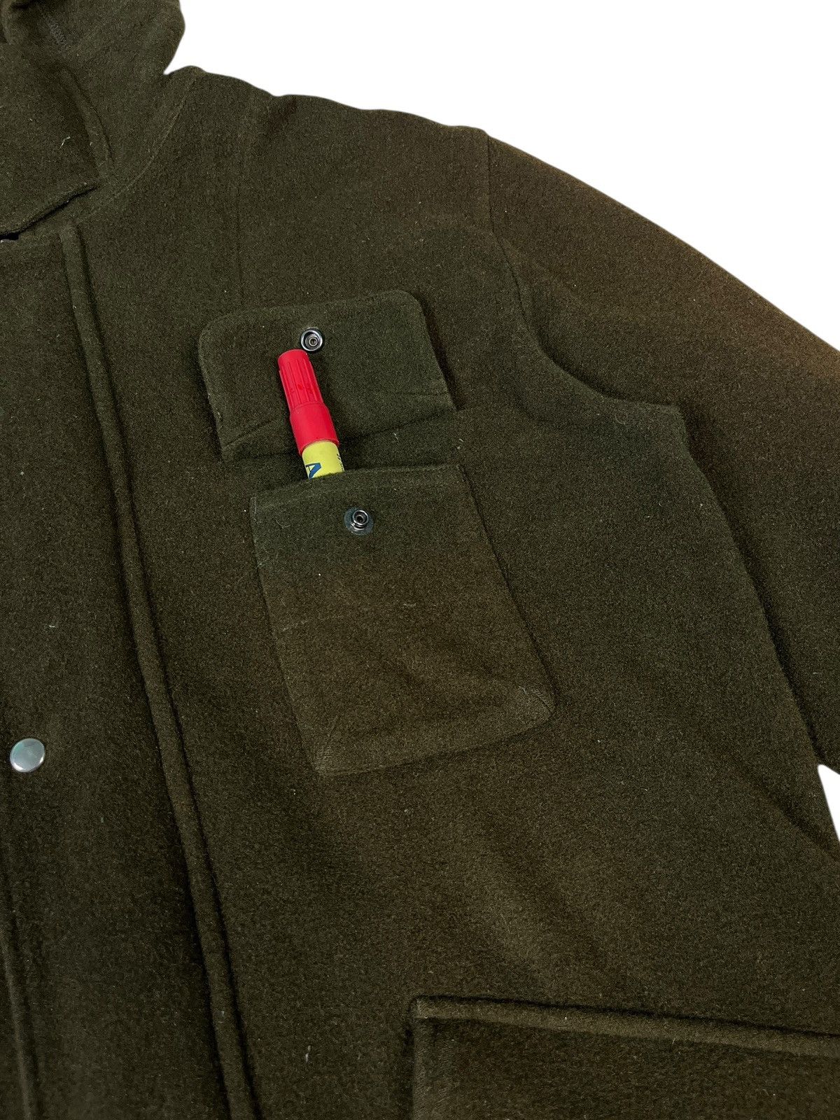 CABANE de ZUCCa × Zucca Cabane de Zucca Utility Military Wool Jacket Type ZU-23 CZ24 Size US M / EU 48-50 / 2 - 9 Thumbnail