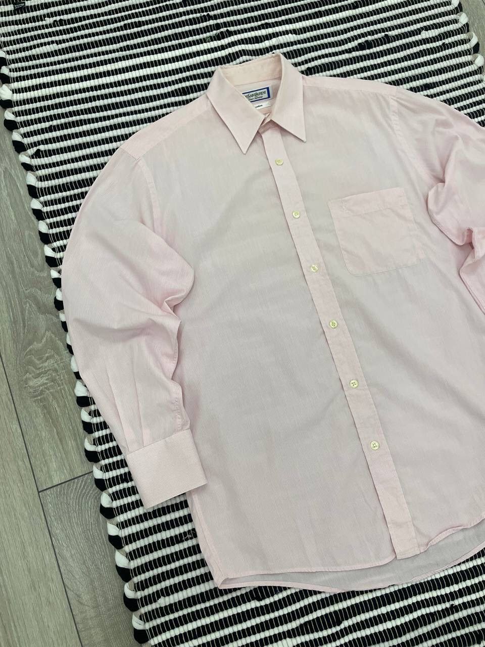 Japanese Brand × Vintage × Yves Saint Laurent Vintage 90s Yves Saint Laurent YSL Button Shirt Y2K Size US M / EU 48-50 / 2 - 2 Thumbnail