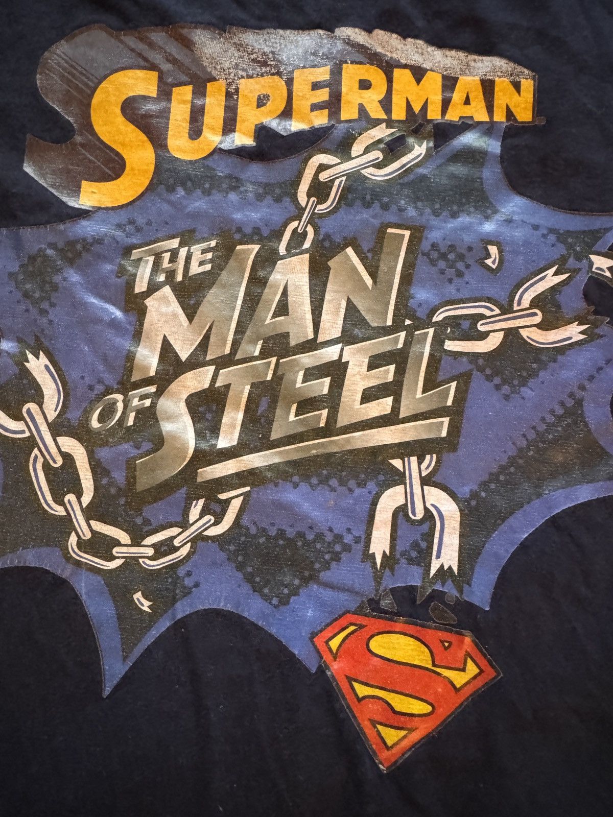 DC Comics × Vintage Vintage Superman The Man Of Steel DC Comics Tee T-shirt Size US L / EU 52-54 / 3 - 3 Thumbnail