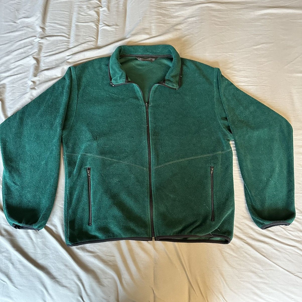 Black Diamond Vintage Black Diamond Forrest Green Fleece Zip Up Jacket Size US M / EU 48-50 / 2 - 1 Thumbnail
