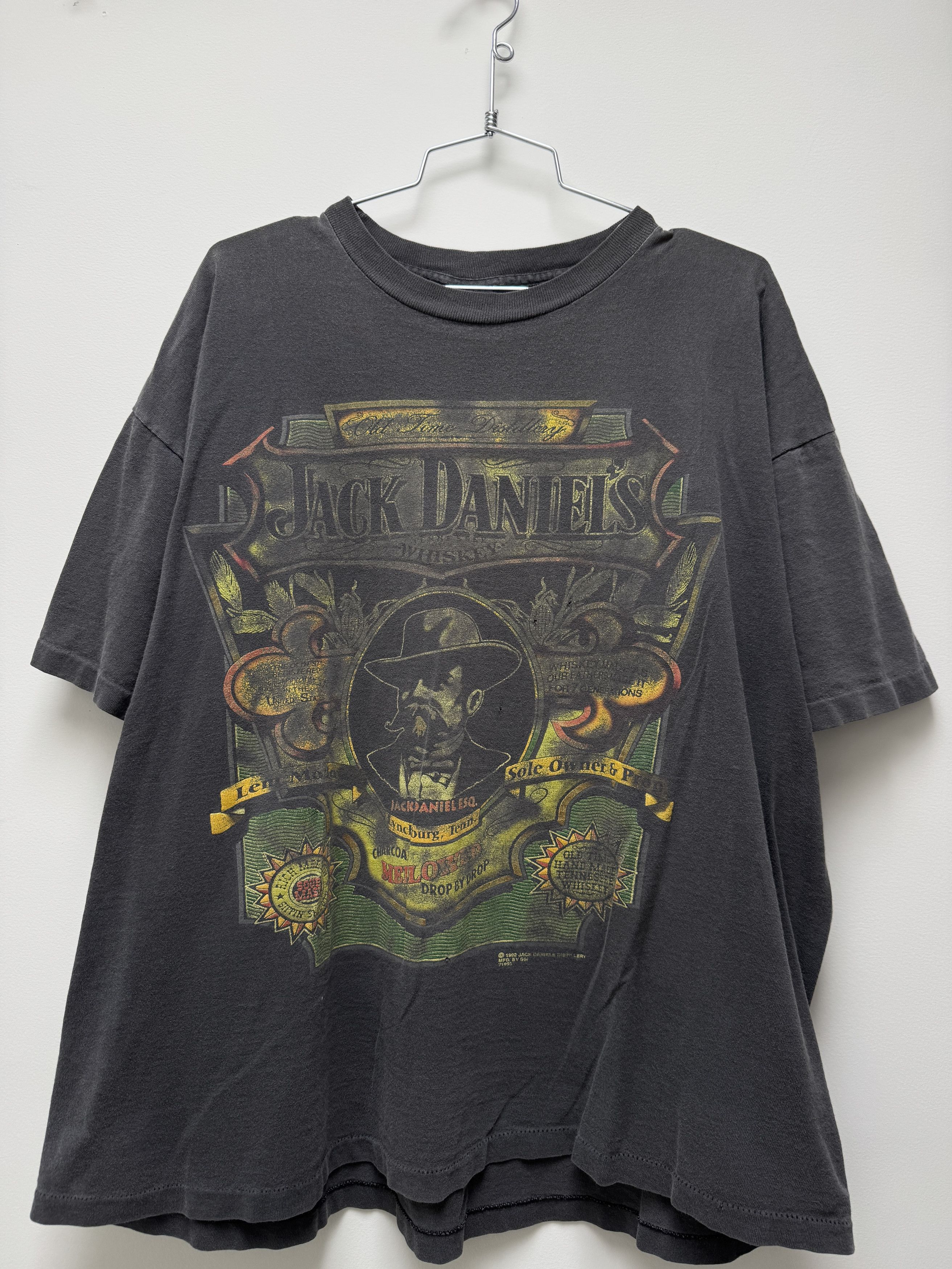 Vintage Jack Daniels Vintage T-Shirt Size US XL / EU 56 / 4 - 4 Thumbnail