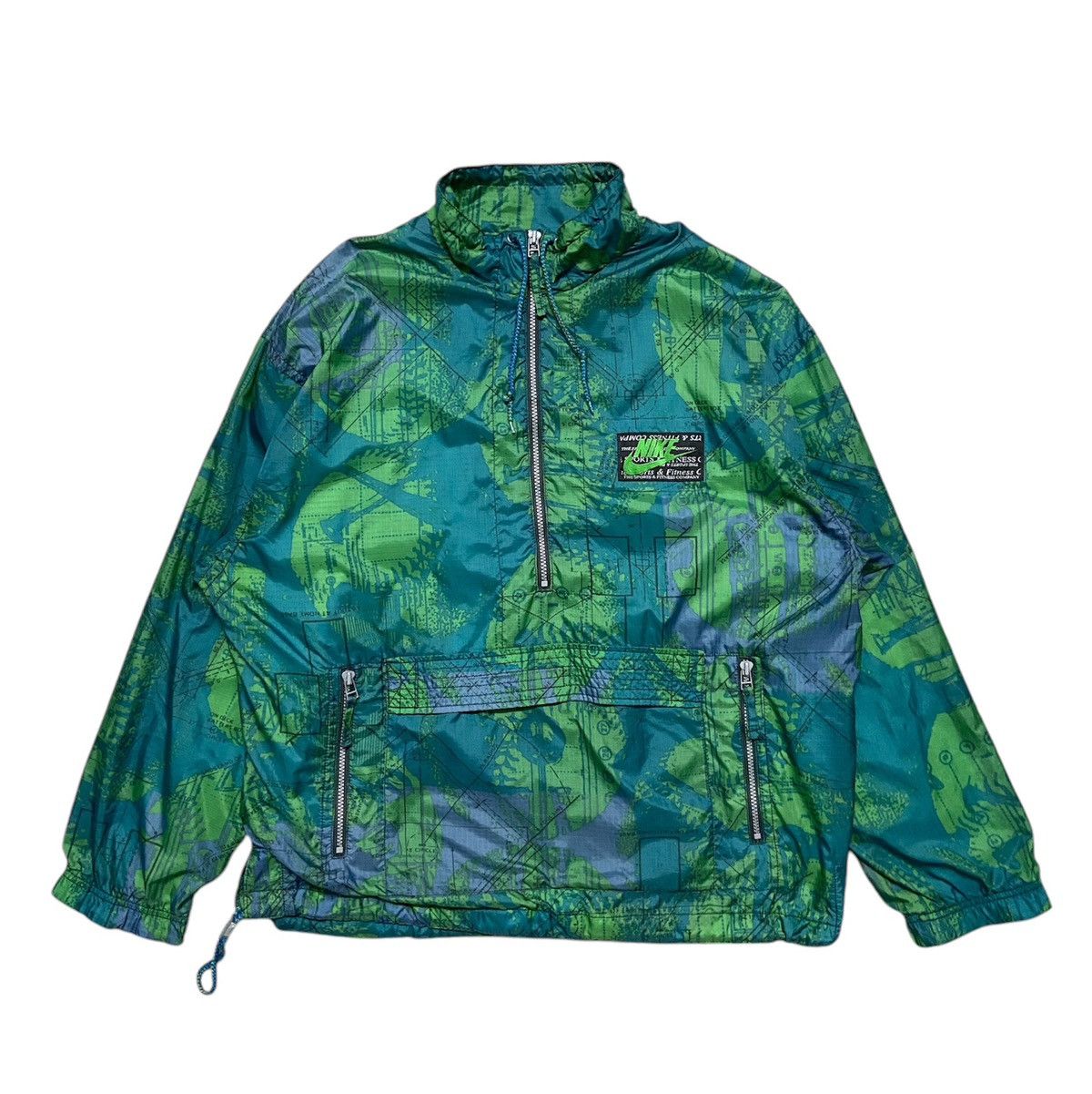 Nike × Nike ACG × Vintage Vintage Nike Anorak Halfzip Jacket Size US L / EU 52-54 / 3 - 1 Thumbnail