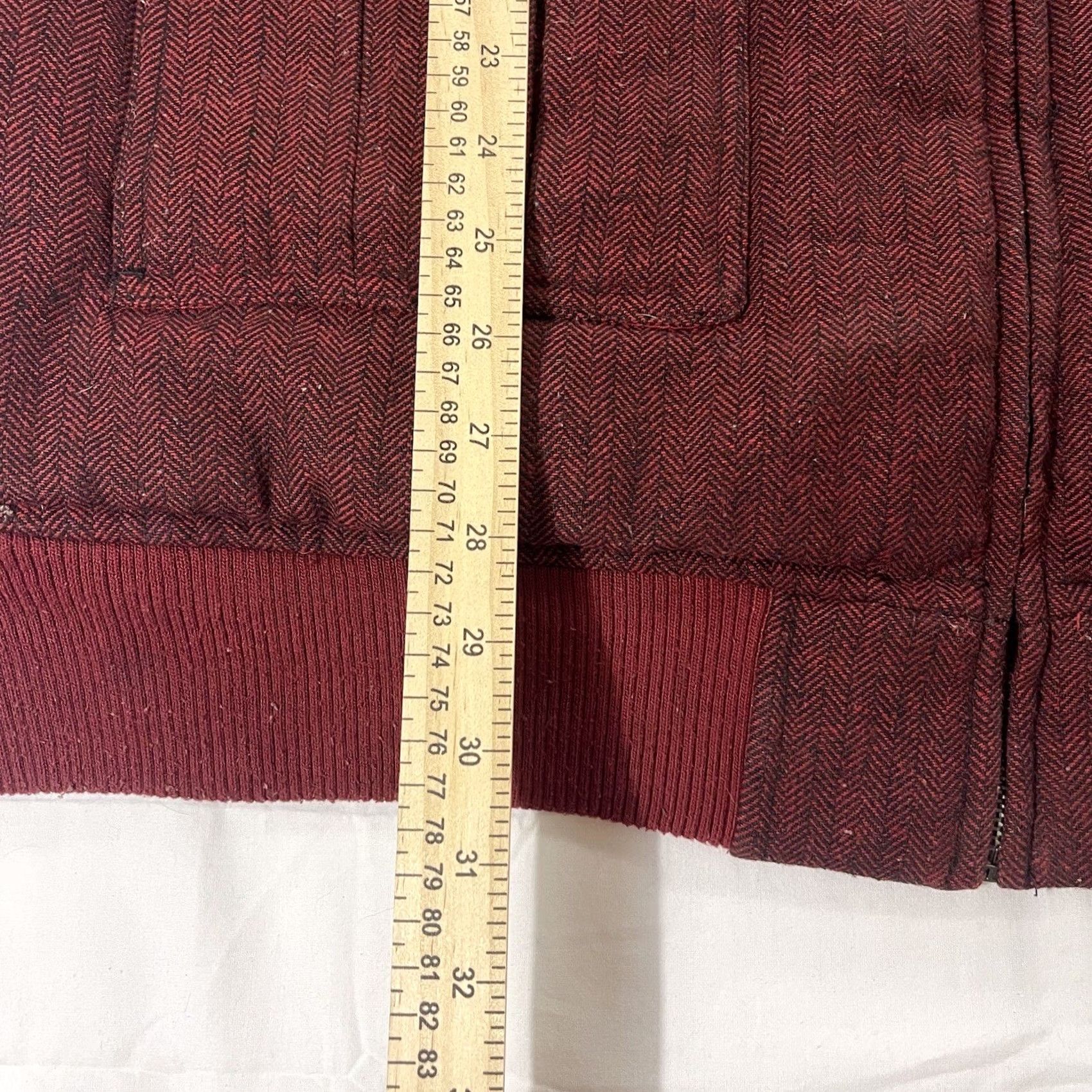 Vintage VINTAGE Imperious 2XL Vest Full Zip Quilted Lining Red Maroon Shirt Mens Size US XXL / EU 58 / 5 - 3 Thumbnail