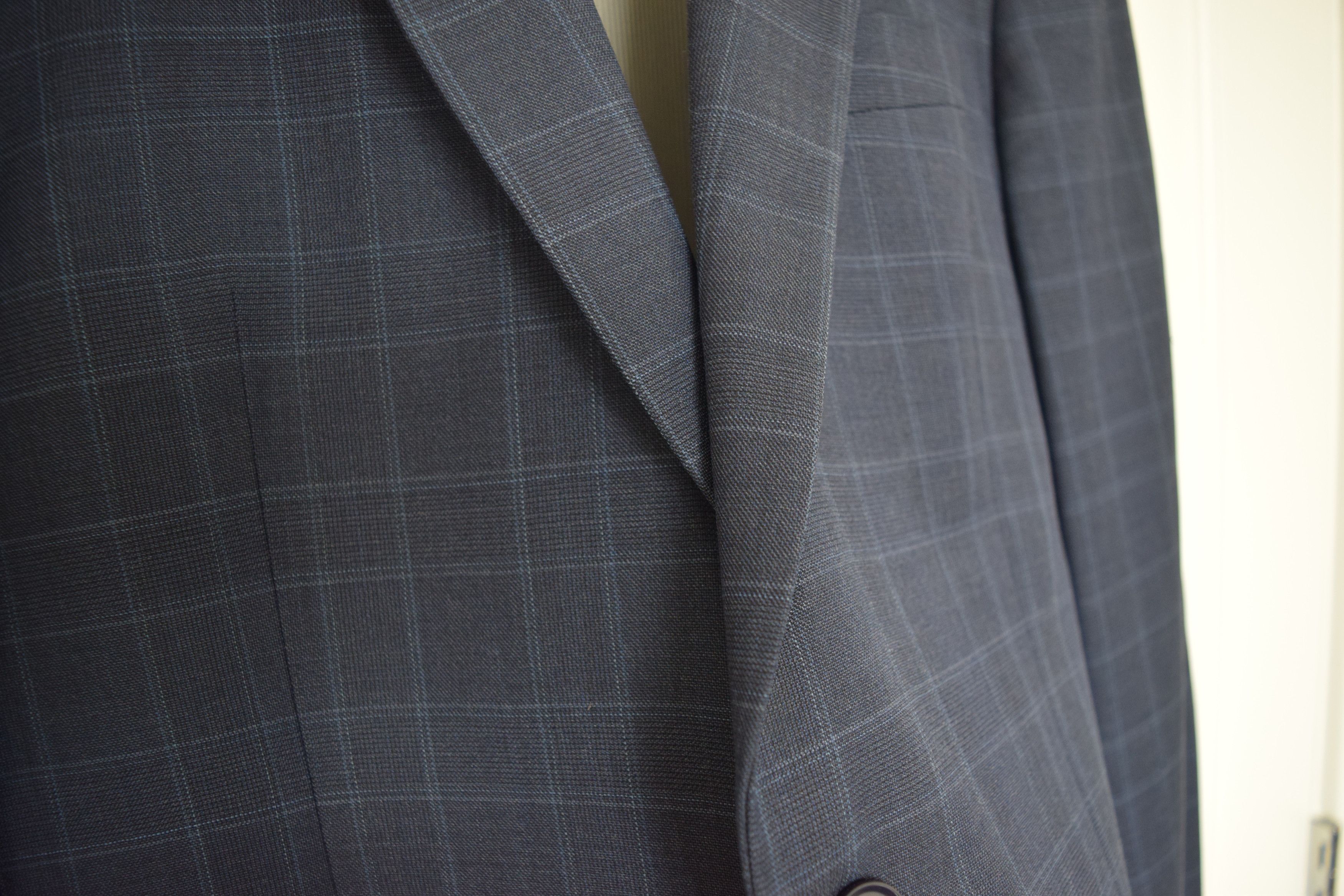 Brooks Brothers Brooks Brothers Fitzgerald Fit Blue Check Blazer Size 38R - 3 Thumbnail