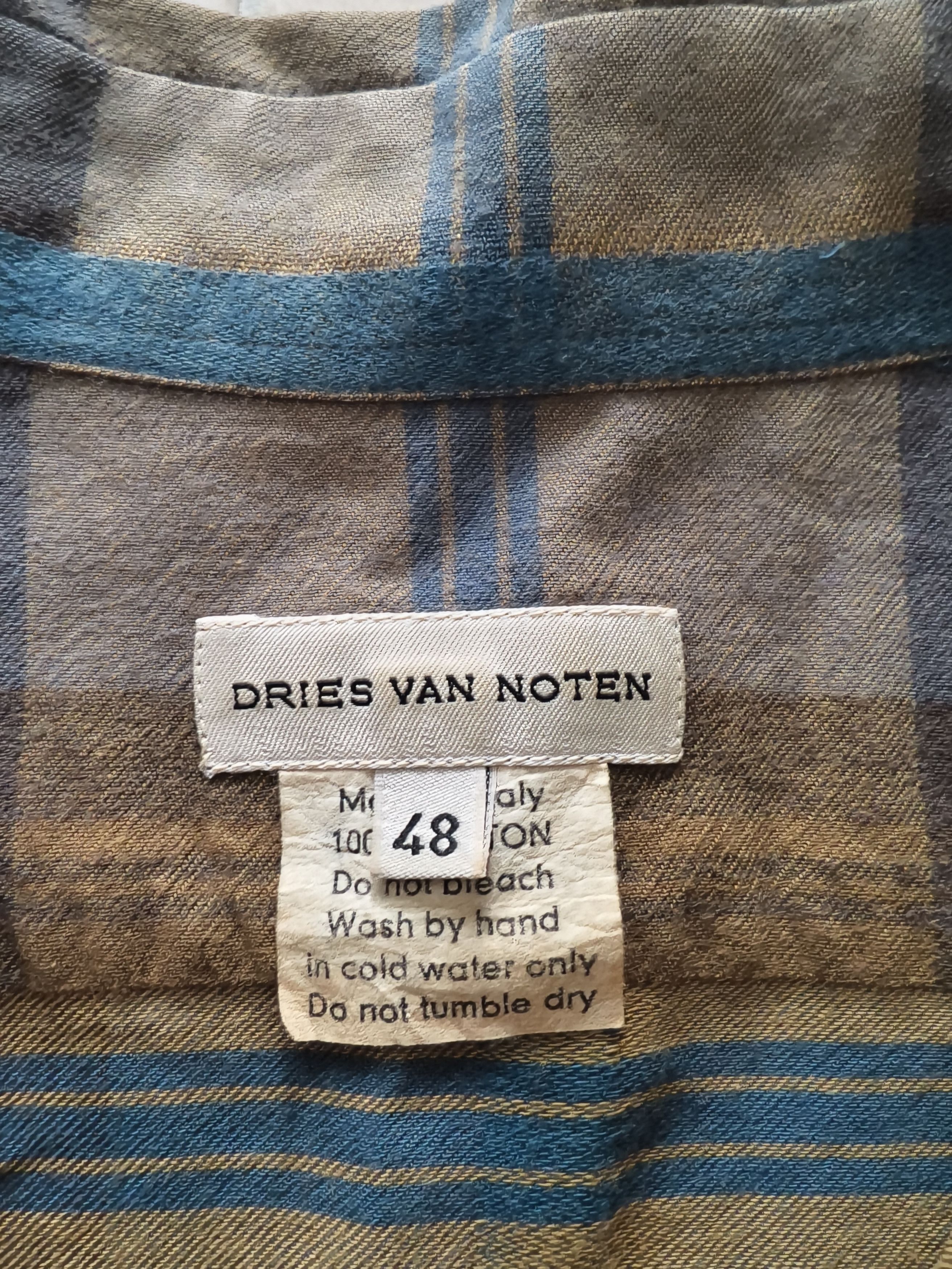 Dries Van Noten 🔥STEALS🔥Very Rare Dries Van Noten Tartan Shadow Plaid Size US M / EU 48-50 / 2 - 4 Thumbnail