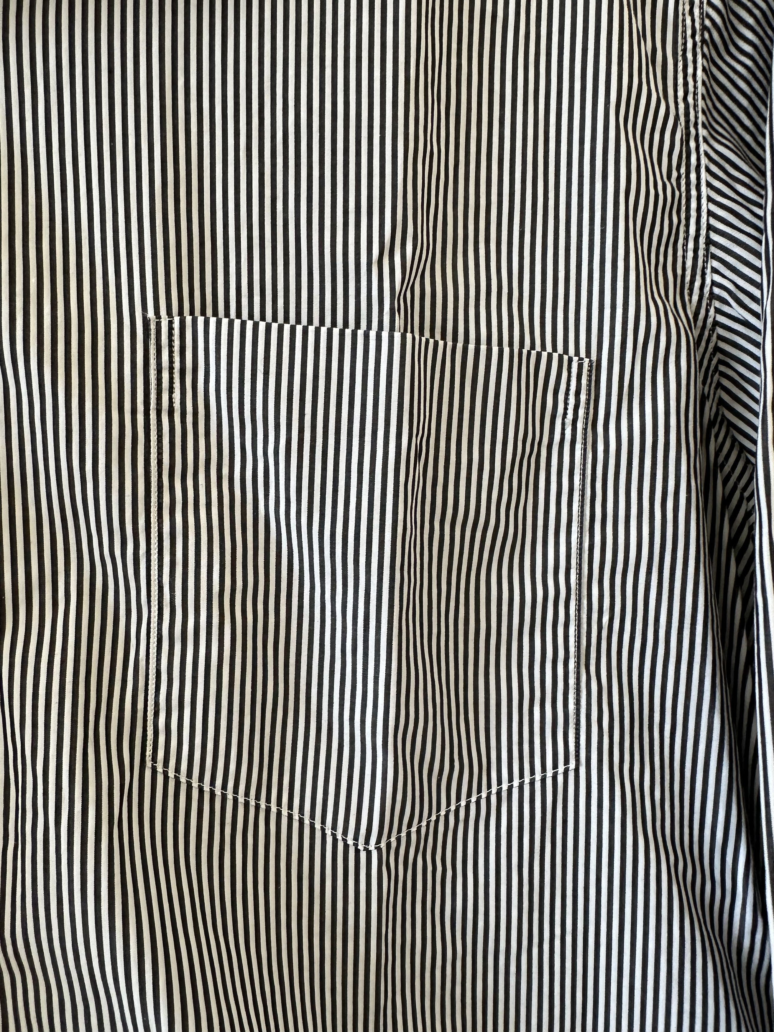 Dries Van Noten Dries Van Noten Striped Button Up Shirt Size US M / EU 48-50 / 2 - 2 Thumbnail