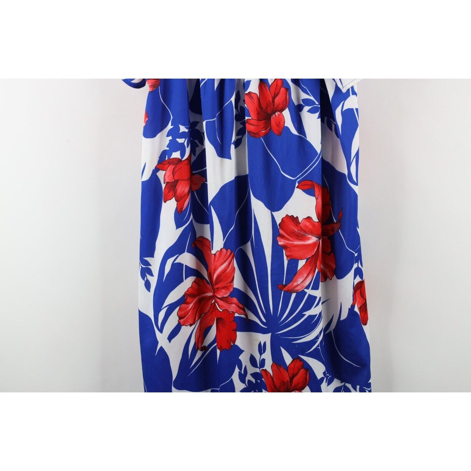 Vintage Vintage 80s 90s Streetwear Distressed Flower Muu Muu Dress Size M / US 6-8 / IT 42-44 - 3 Thumbnail