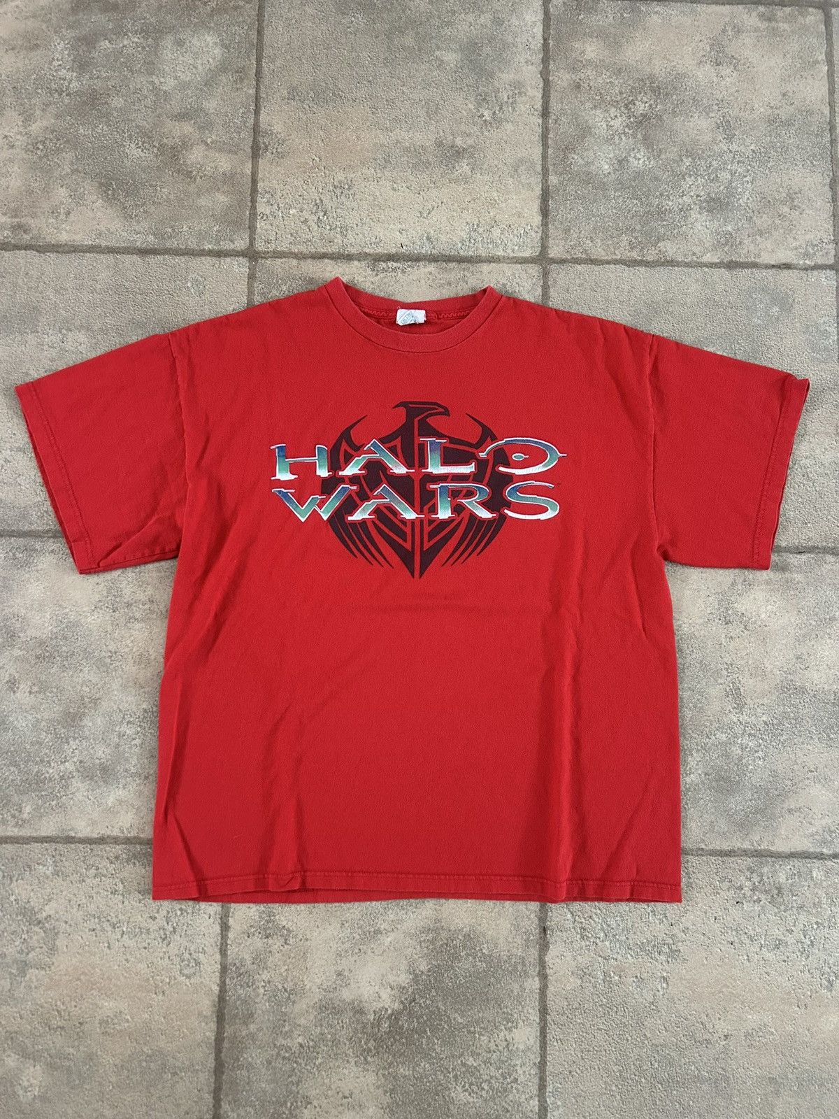 Halo Vintage Halo Wars Red gaming tshirt Size US XL / EU 56 / 4 - 2 Thumbnail