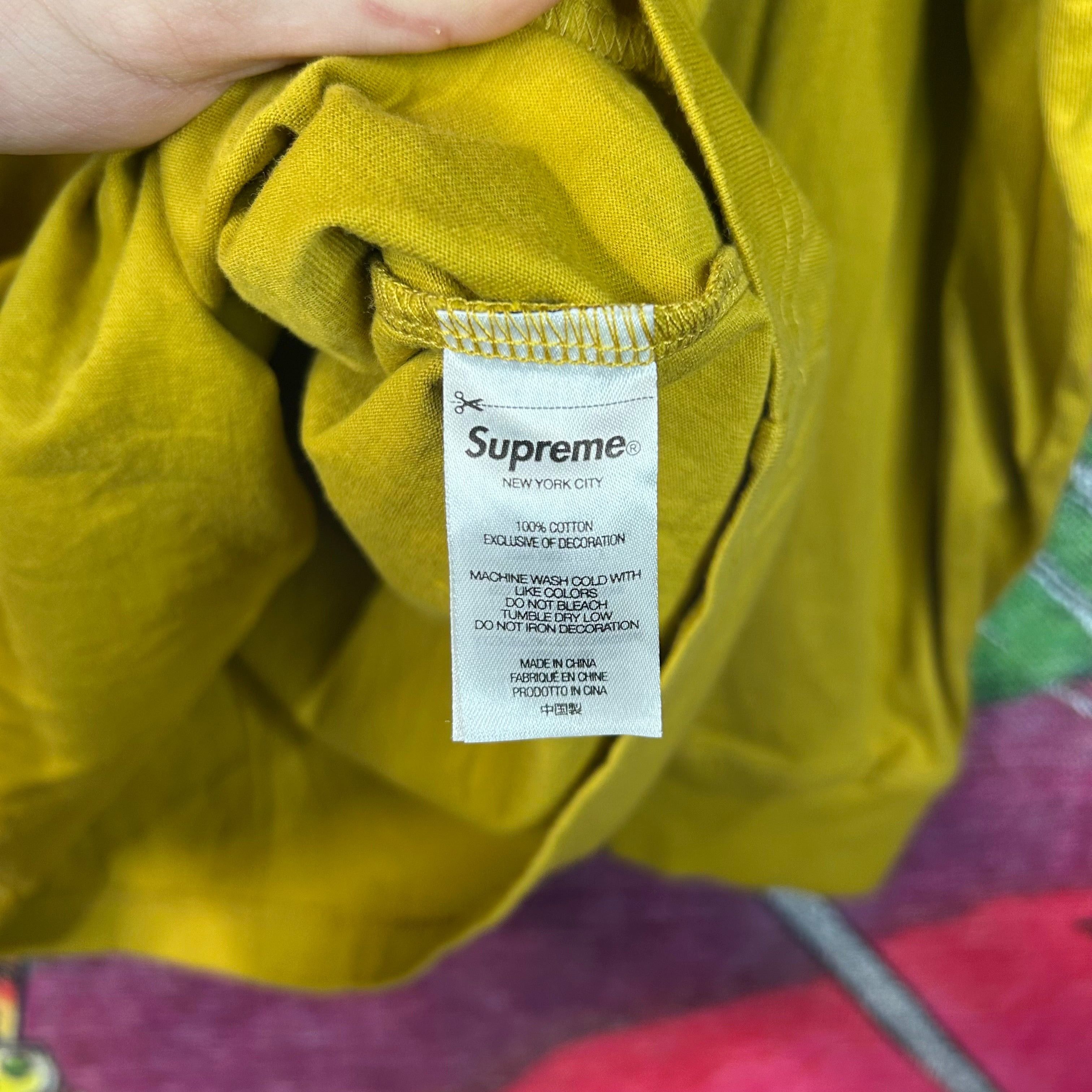 Supreme Supreme Gold Box Logo Long Sleeve Tee Size Large Size US L / EU 52-54 / 3 - 4 Thumbnail
