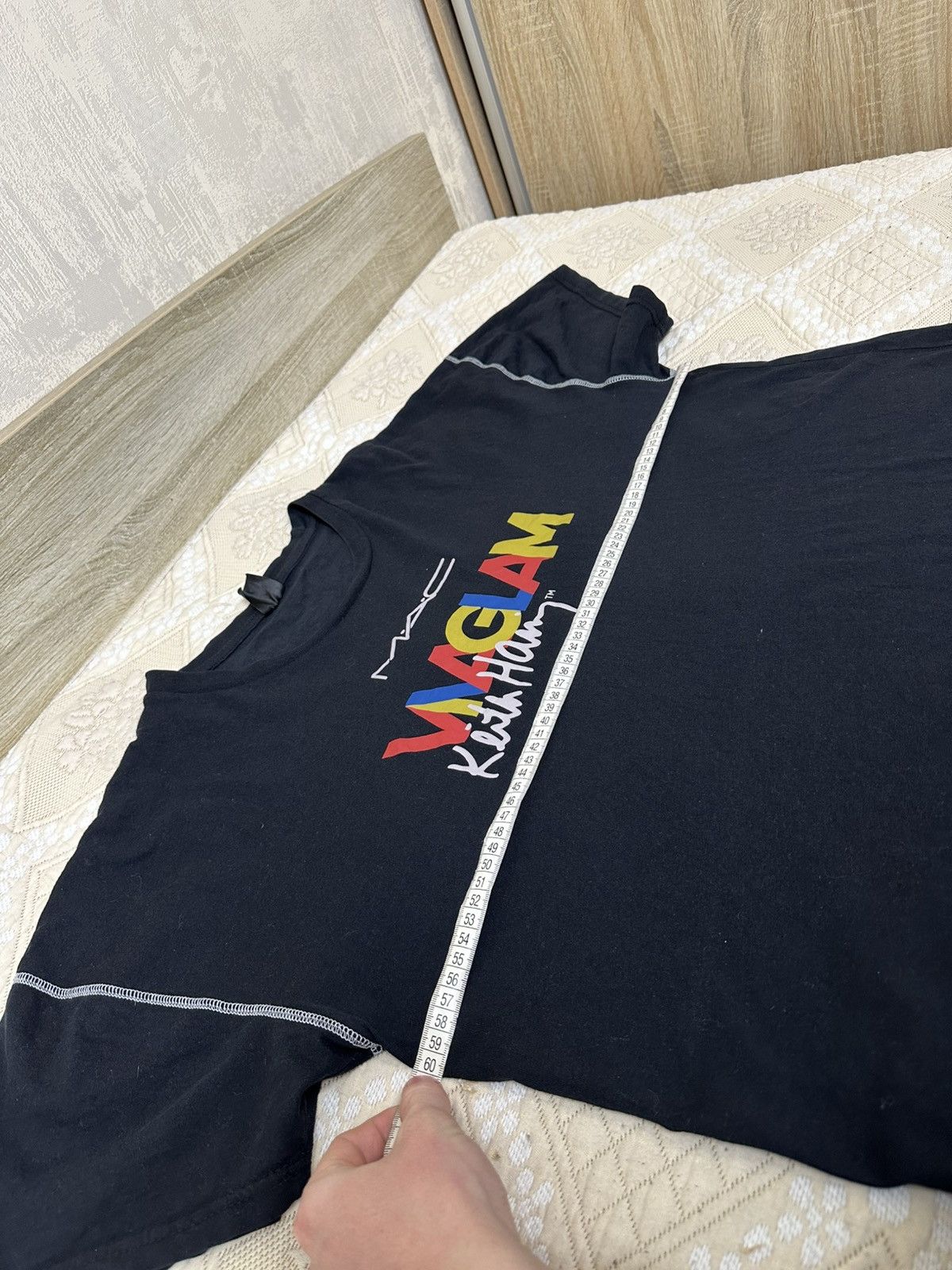 Keith Haring 🔥 Keith Haring x MAC Viva Glam Vintage Logo T Shirt Size US L / EU 52-54 / 3 - 8 Thumbnail