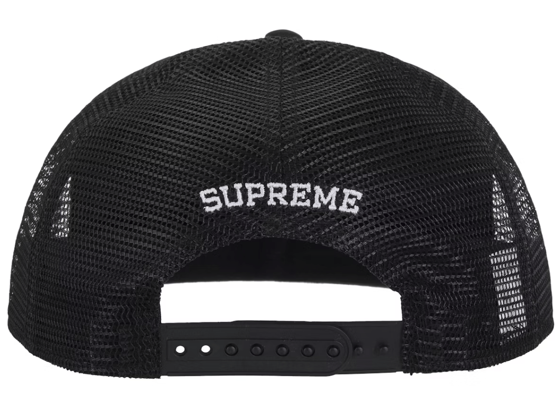 Supreme Supreme Pins Mesh Back 5-Panel Black Size ONE SIZE - 3 Thumbnail