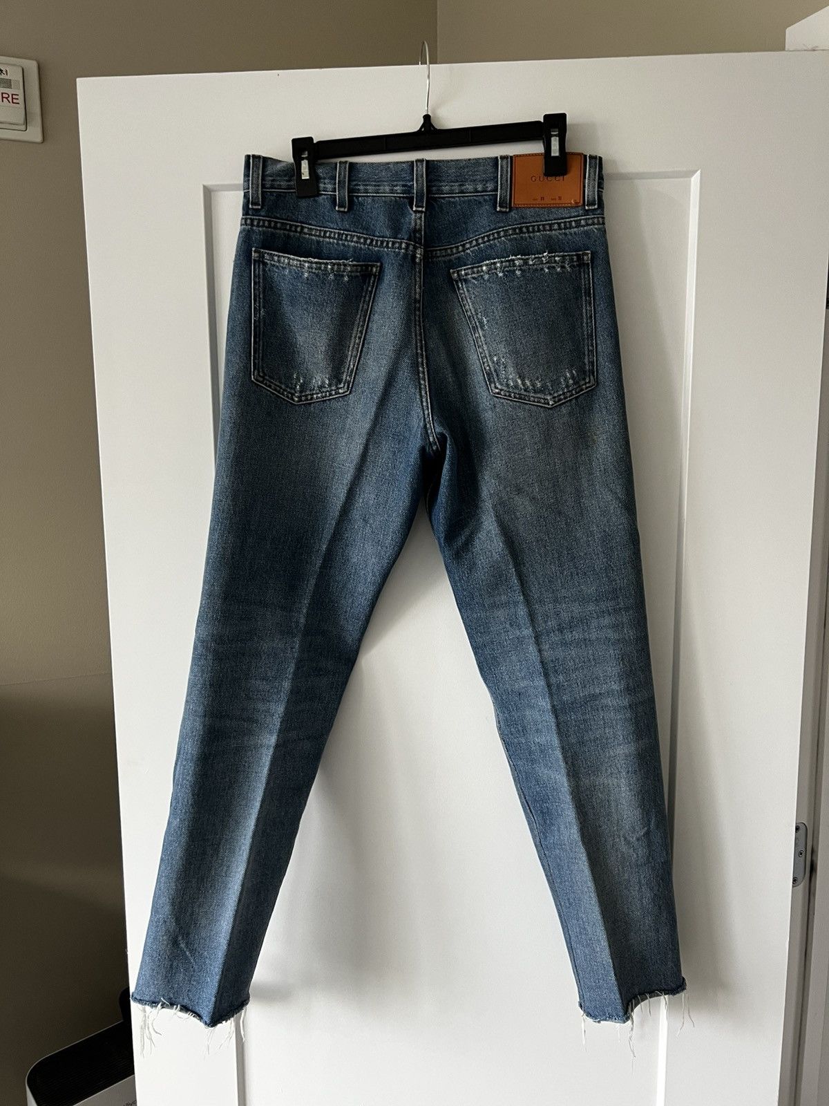 Gucci 🦋BNWT Gucci Embroidered Butterfly Denims Size US 32 / EU 48 - 11 Thumbnail
